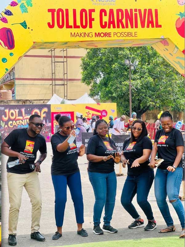 Nestlé Professional launched MAGGI Signature Jollof At a Jollof Carnival hosted in Lagos