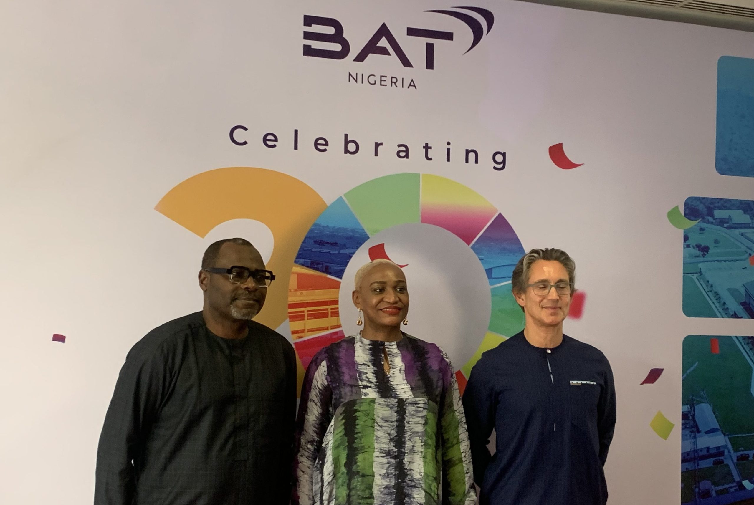Staff of BAT at the 200 years factory celebration in lagos