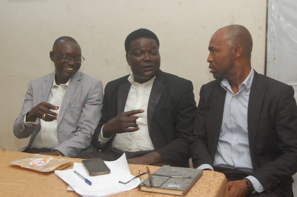 Adetunji Falaye, (L) Godwin Ayenbe (M) Amechi Obiakpu (L)