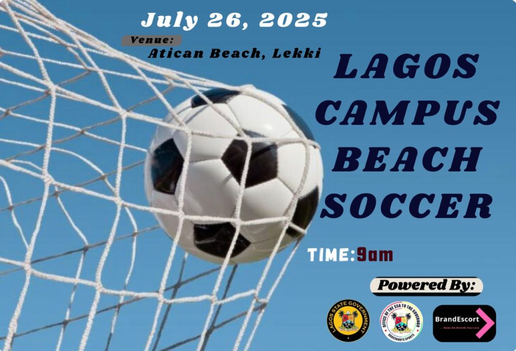 Unilag, LASU, Yabatech, Others for Lagos Campus Beach Soccer Slated for July 26