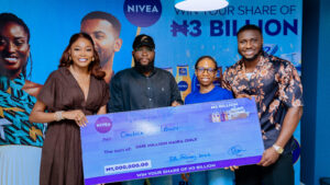 NIVEA has reaffirmed that its historic ₦3 Billion National Consumer Promotion is fully alive and gathering momentum, as the latest weekly raffle draw produced new millionaires, further underscoring the campaign's scale, transparency, and nationwide impact.